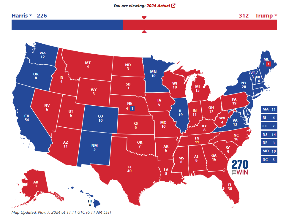 What We Need Trump To Do 2 Electoral Map
